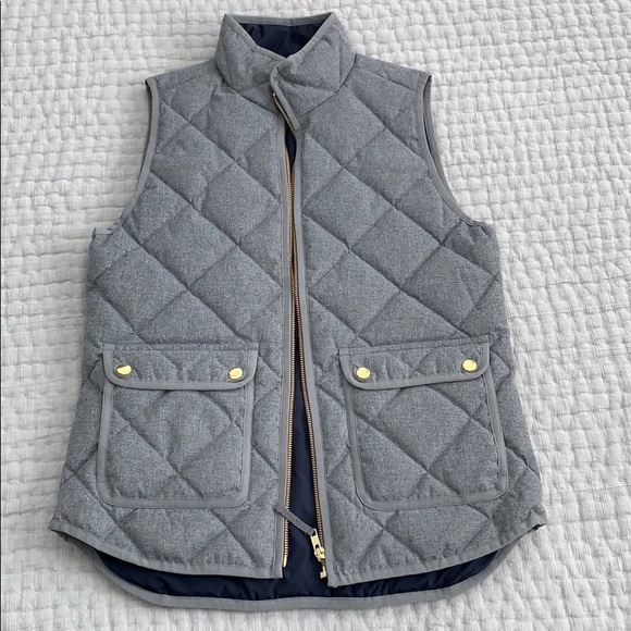 J Crew Quilted Excursion Vest - Picture 2 of 11